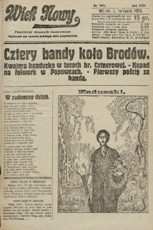Wiek Nowy : popularny dziennik ilustrowany. 1924, nr 7009