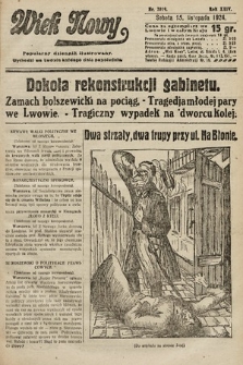 Wiek Nowy : popularny dziennik ilustrowany. 1924, nr 7019