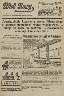 Wiek Nowy : popularny dziennik ilustrowany. 1924, nr 7033