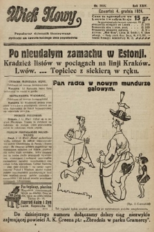 Wiek Nowy : popularny dziennik ilustrowany. 1924, nr 7035