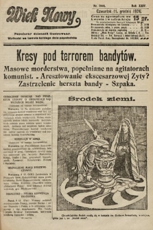 Wiek Nowy : popularny dziennik ilustrowany. 1924, nr 7040