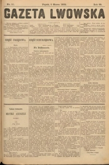 Gazeta Lwowska. 1909, nr 51