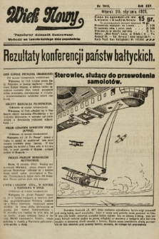 Wiek Nowy : popularny dziennik ilustrowany. 1925, nr 7070
