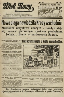 Wiek Nowy : popularny dziennik ilustrowany. 1925, nr 7072