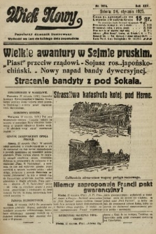 Wiek Nowy : popularny dziennik ilustrowany. 1925, nr 7074