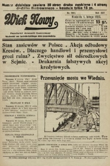 Wiek Nowy : popularny dziennik ilustrowany. 1925, nr 7081