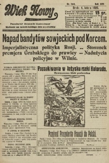 Wiek Nowy : popularny dziennik ilustrowany. 1925, nr 7083