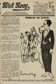 Wiek Nowy : popularny dziennik ilustrowany. 1925, nr 7084