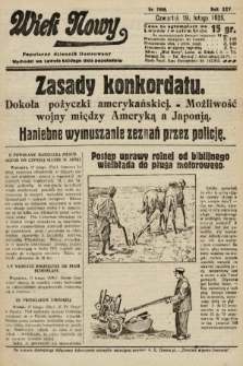 Wiek Nowy : popularny dziennik ilustrowany. 1925, nr 7096