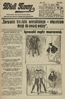 Wiek Nowy : popularny dziennik ilustrowany. 1925, nr 7113
