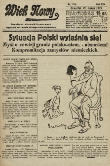 Wiek Nowy : popularny dziennik ilustrowany. 1925, nr 7114