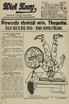 Wiek Nowy : popularny dziennik ilustrowany. 1925, nr 7118
