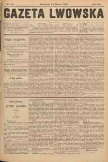 Gazeta Lwowska. 1909, nr 59