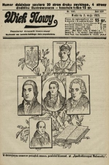 Wiek Nowy : popularny dziennik ilustrowany. 1925, nr 7157