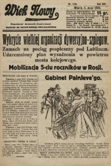 Wiek Nowy : popularny dziennik ilustrowany. 1925, nr 7158