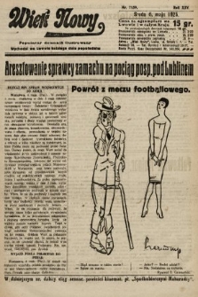 Wiek Nowy : popularny dziennik ilustrowany. 1925, nr 7159