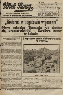 Wiek Nowy : popularny dziennik ilustrowany. 1925, nr 7166