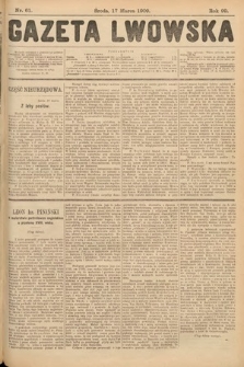 Gazeta Lwowska. 1909, nr 61