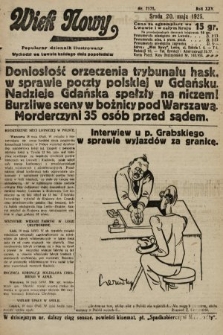 Wiek Nowy : popularny dziennik ilustrowany. 1925, nr 7171