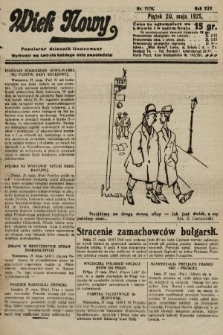 Wiek Nowy : popularny dziennik ilustrowany. 1925, nr 7178