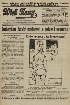 Wiek Nowy : popularny dziennik ilustrowany. 1925, nr 7180