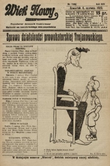 Wiek Nowy : popularny dziennik ilustrowany. 1925, nr 7182
