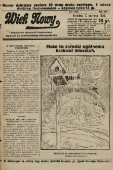 Wiek Nowy : popularny dziennik ilustrowany. 1925, nr 7185