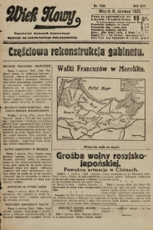Wiek Nowy : popularny dziennik ilustrowany. 1925, nr 7186