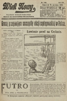 Wiek Nowy : popularny dziennik ilustrowany. 1925, nr 7188