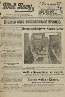 Wiek Nowy : popularny dziennik ilustrowany. 1925, nr 7191