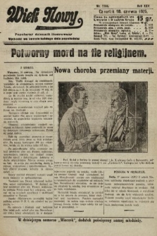 Wiek Nowy : popularny dziennik ilustrowany. 1925, nr 7193