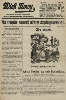 Wiek Nowy : popularny dziennik ilustrowany. 1925, nr 7195