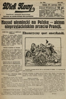 Wiek Nowy : popularny dziennik ilustrowany. 1925, nr 7201