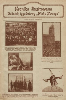 Kronika Ilustrowana : dodatek tygodniowy „Wieku Nowego”. 1925, [do nru 7129]