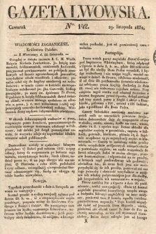 Gazeta Lwowska. 1832, nr 142