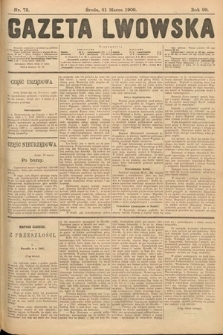 Gazeta Lwowska. 1909, nr 72