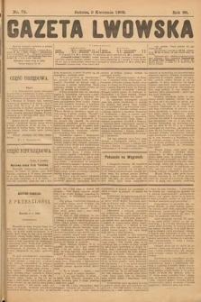 Gazeta Lwowska. 1909, nr 75