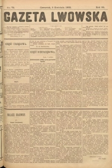 Gazeta Lwowska. 1909, nr 79