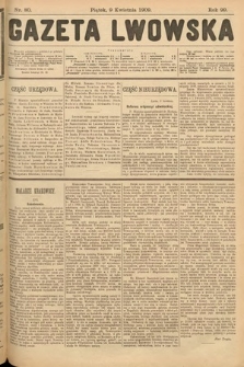 Gazeta Lwowska. 1909, nr 80