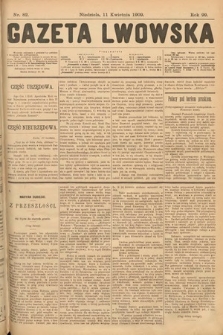 Gazeta Lwowska. 1909, nr 82