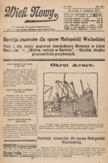 Wiek Nowy : popularny dziennik ilustrowany. 1922, nr 6371