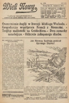 Wiek Nowy : popularny dziennik ilustrowany. 1922, nr 6382