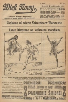 Wiek Nowy : popularny dziennik ilustrowany. 1922, nr 6393