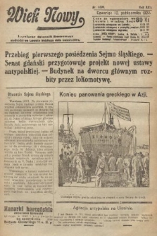 Wiek Nowy : popularny dziennik ilustrowany. 1922, nr 6399
