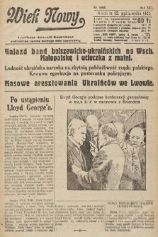 Wiek Nowy : popularny dziennik ilustrowany. 1922, nr 6408