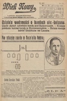 Wiek Nowy : popularny dziennik ilustrowany. 1922, nr 6409