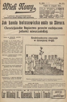 Wiek Nowy : popularny dziennik ilustrowany. 1922, nr 6413