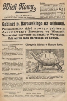 Wiek Nowy : popularny dziennik ilustrowany. 1922, nr 6450