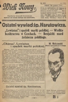 Wiek Nowy : popularny dziennik ilustrowany. 1922, nr 6459