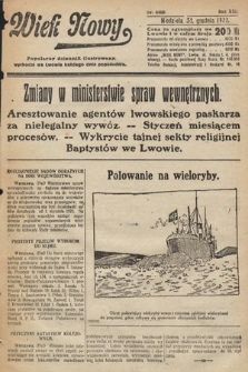 Wiek Nowy : popularny dziennik ilustrowany. 1922, nr 6460